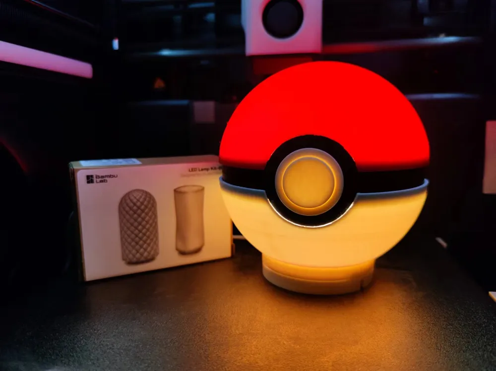Pokebola Luminária