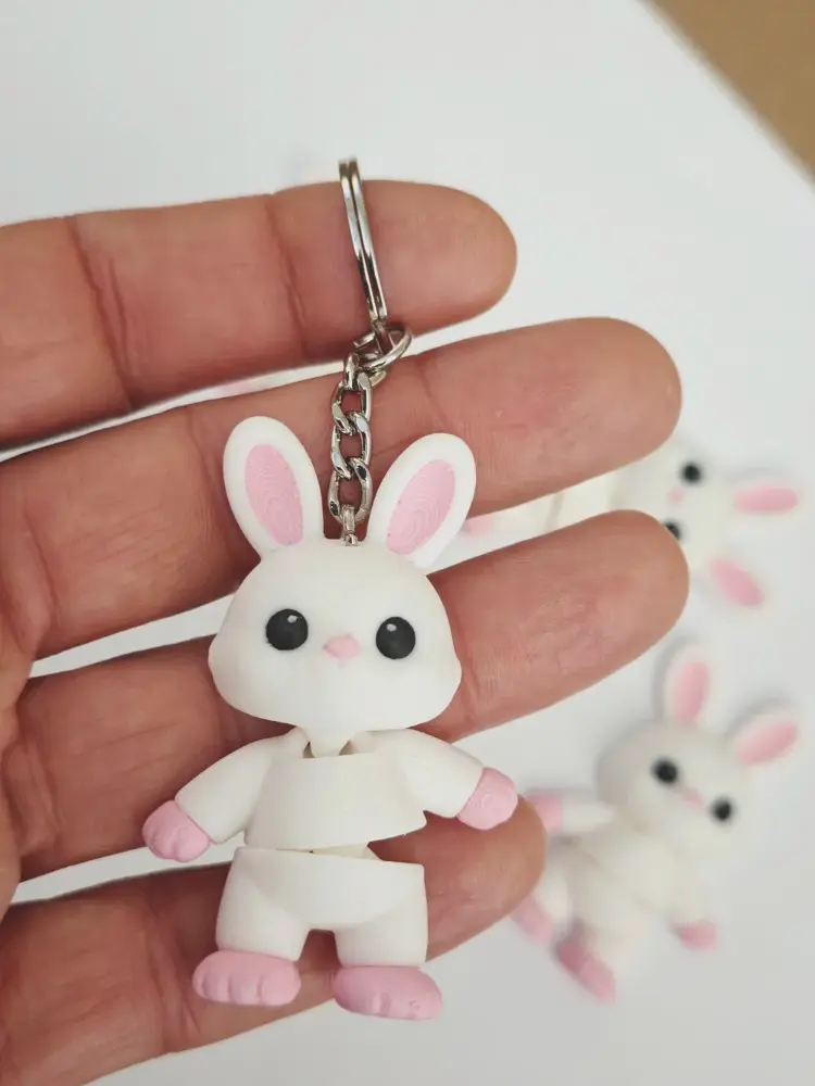 Chaveiro Mini Flexi Coelho da Páscoa