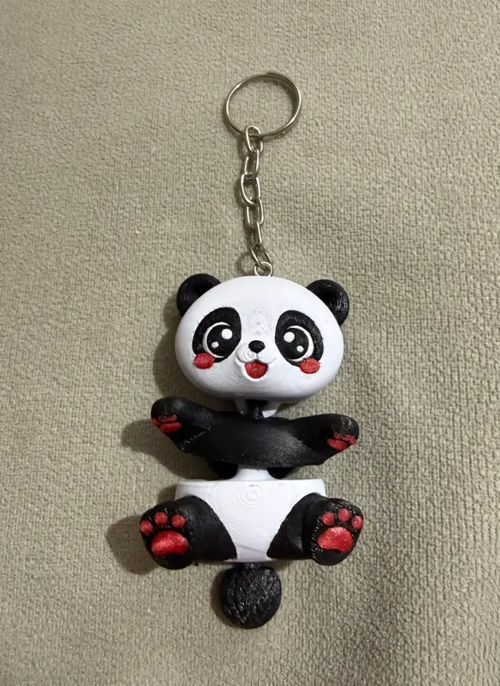 Chaveiro Pandinha Articulado