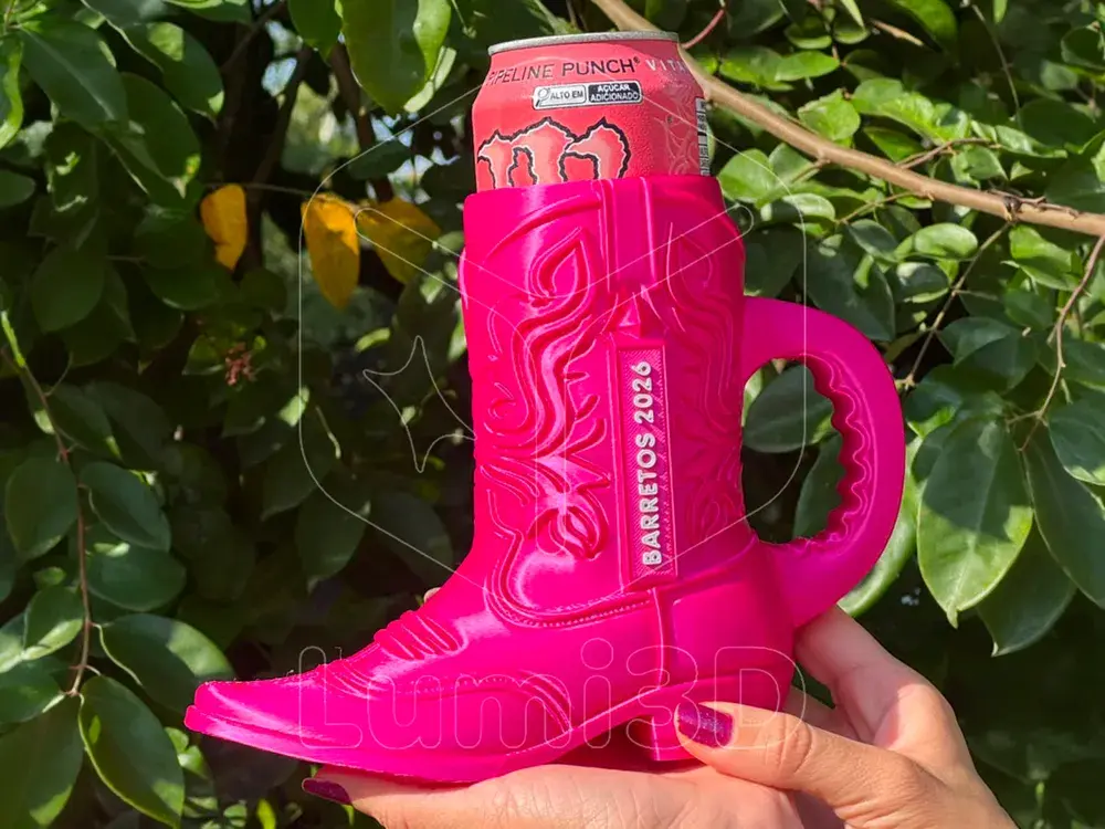 Bota Porta Lata 350ML normal e latão 473ML — foto 1 de 2