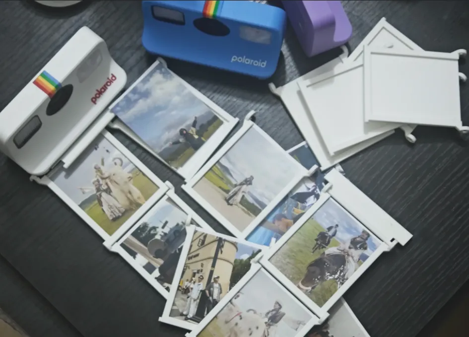 Porta Fotos - Polaroid