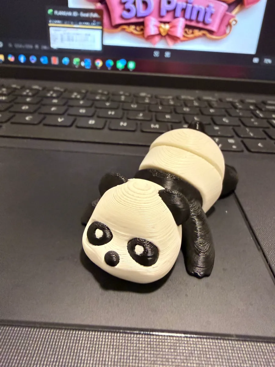 Panda Articulado 7cm — foto 1 de 3