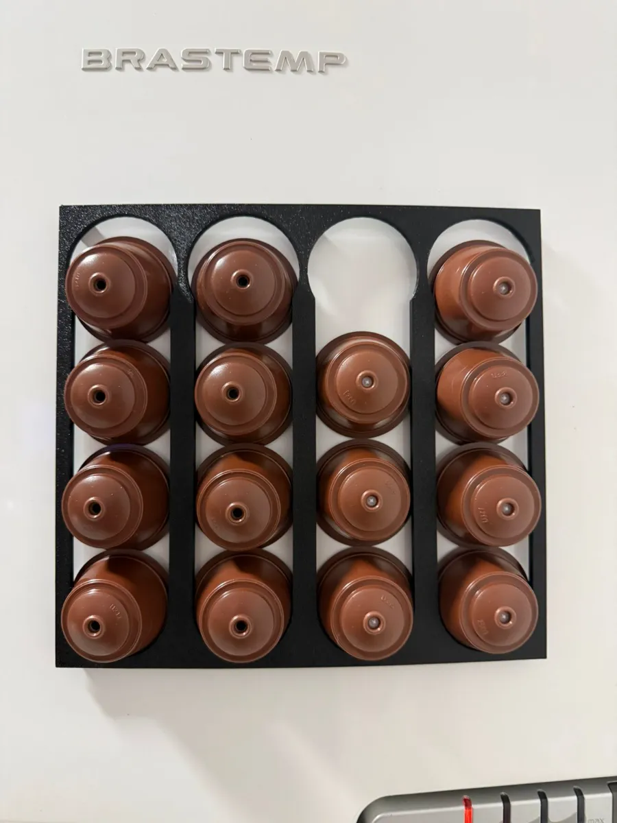 Suporte Geladeira ou Parede Cápsulas Nescafé Dolce Gusto. — foto 1 de 2