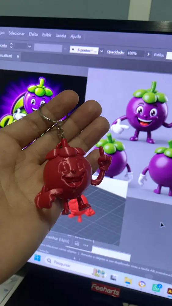 Chaveiro Boneco marmix