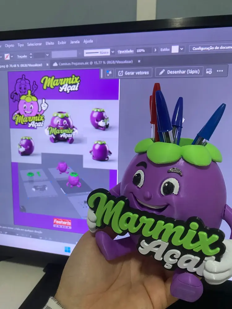 Porta Caneta personalizado