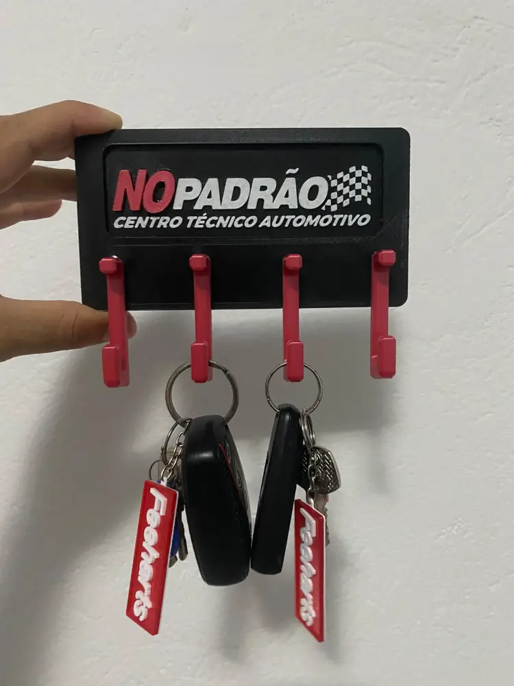 Porta chave personalizado