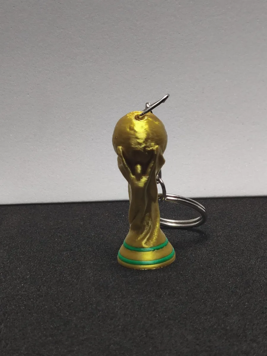 Chaveiro da Copa do Mundo com Design de Laço Integrado — foto 1 de 3