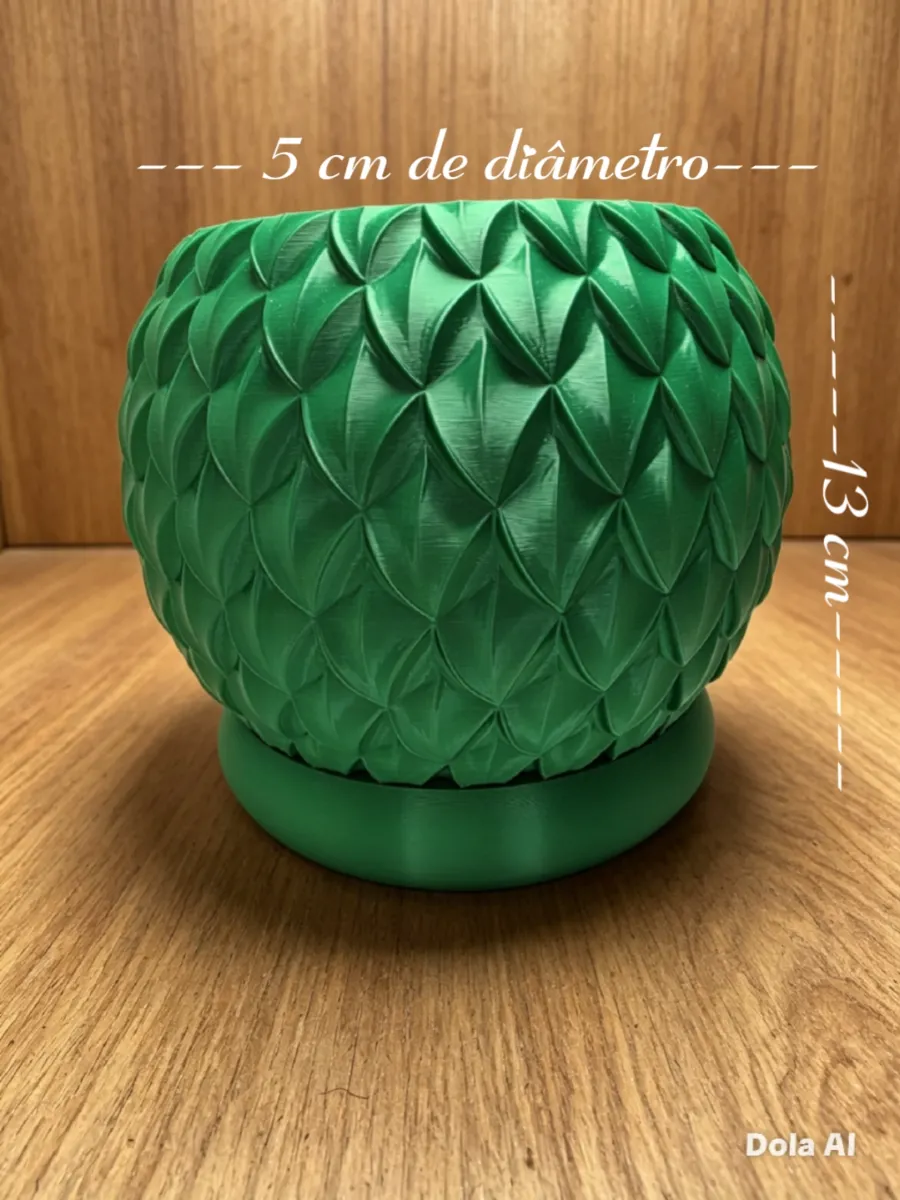 Vaso Decorativo Geométrico para Plantas e Flores — foto 1 de 5