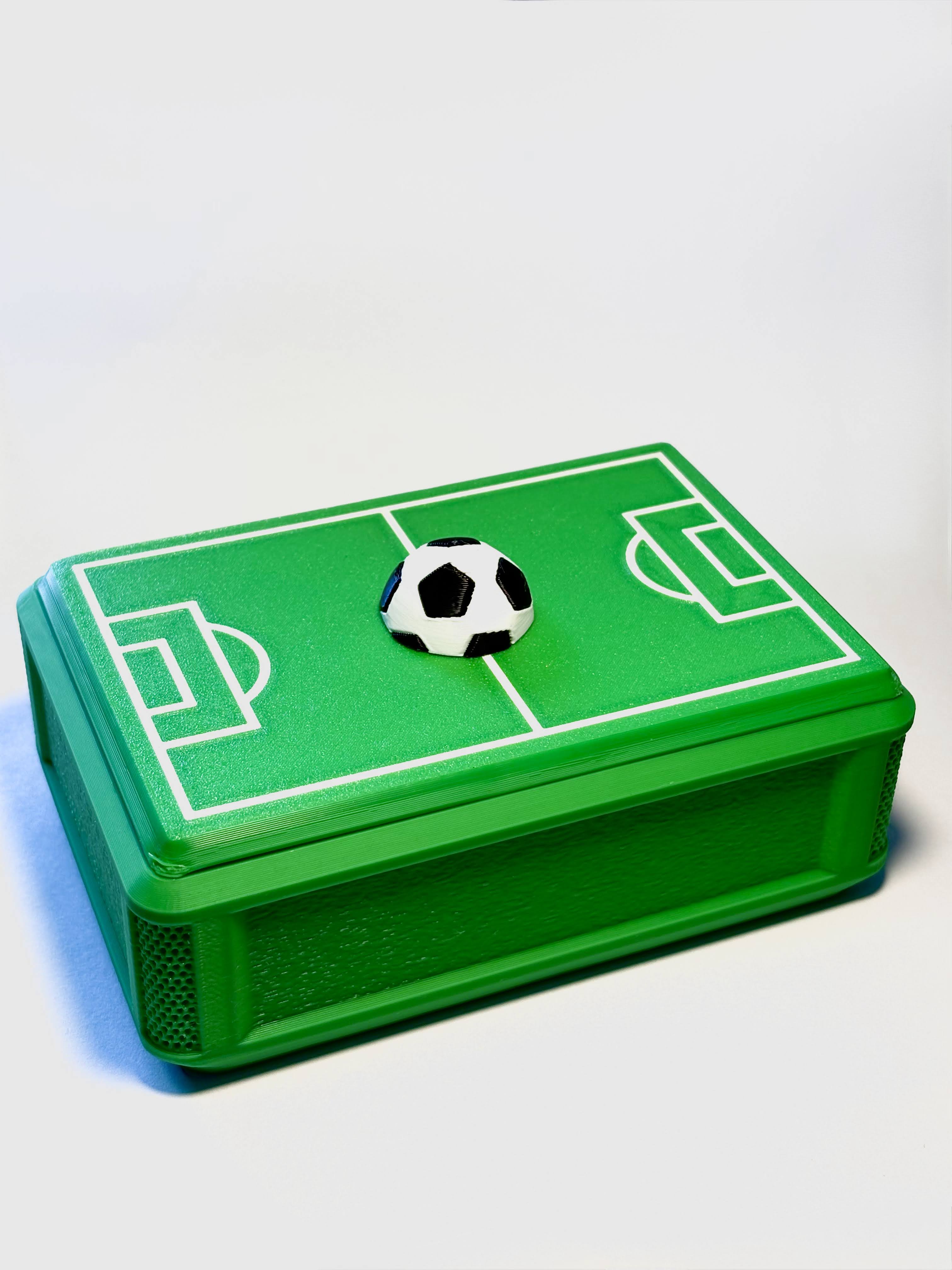 Caixinha Figurinha - Campo Futebol