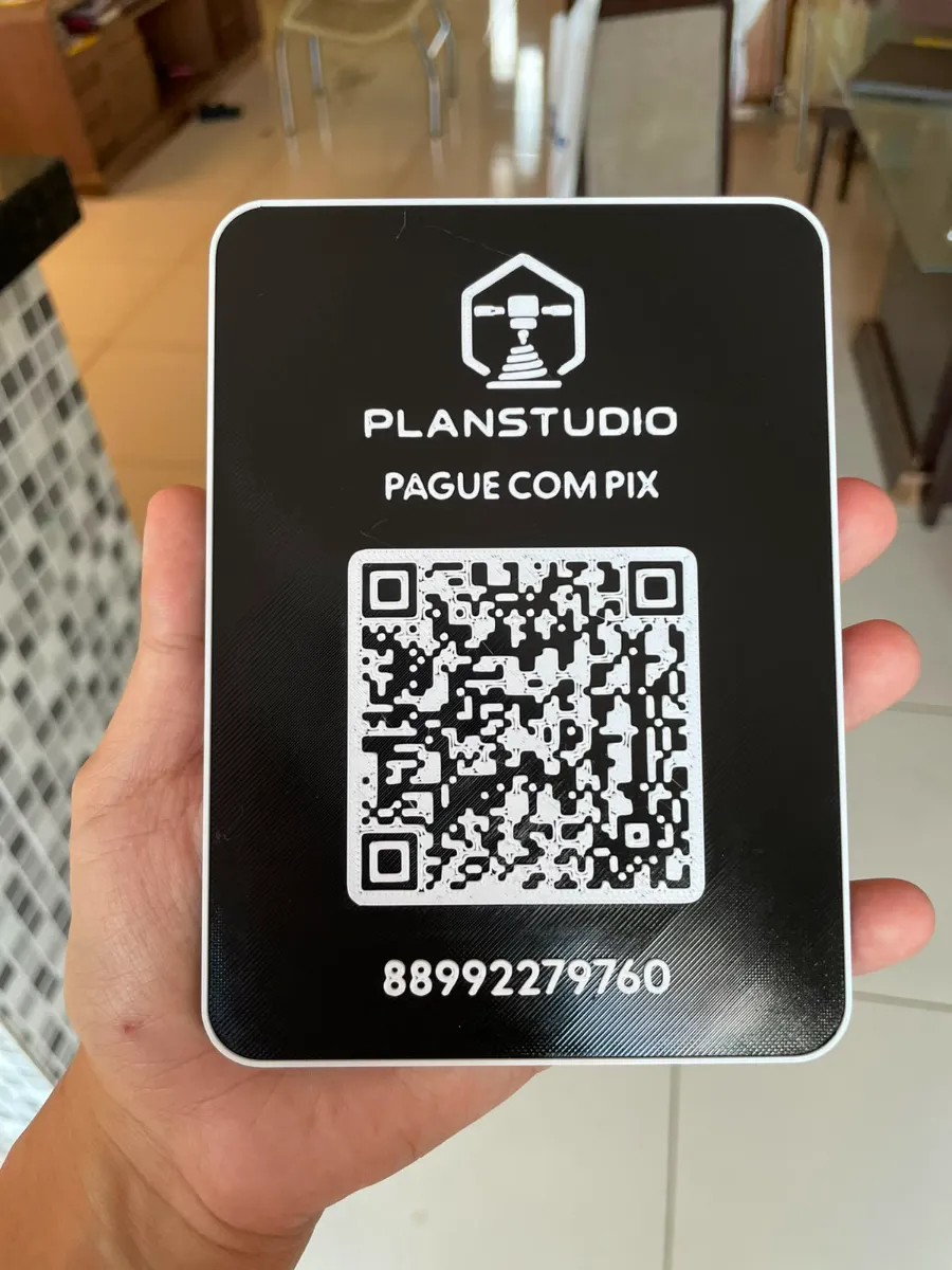 PLACA PIX PERSONALIZADA — foto 1 de 1