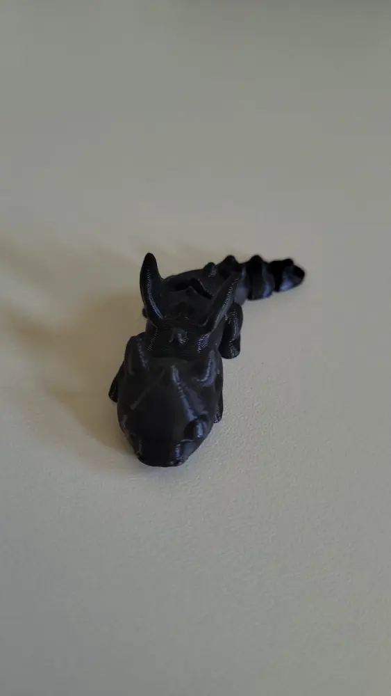 Brinquedo Articulado Flexi Dragon - PRETO
