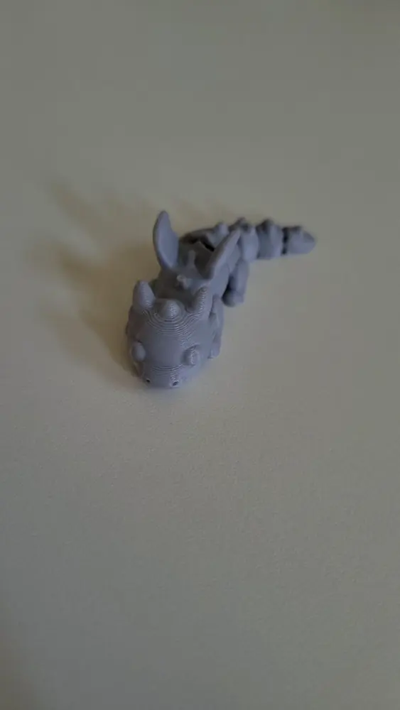 Brinquedo Articulado Flexi Dragon - CINZA